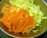 キャベツ・人参・玉葱の和カレー胡麻酢和え作り方5写真