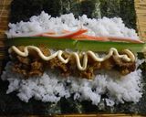 ホタテ唐揚げマヨのり巻 作り方1写真