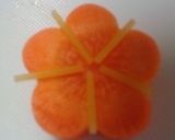 お弁当の飾りに!!お花人参(写真付き)作り方2写真