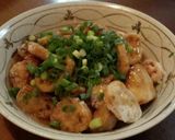 里芋とレンコンの揚げ出し作り方5写真