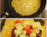 夏の麻婆茄子オムレツ♬作り方7写真