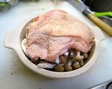 一人暮らしの夕食その３：鶏肉の酒蒸し作り方5写真