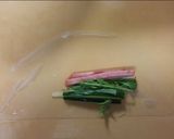 焼豚で生春巻き ～ごま油のタレで～作り方2写真