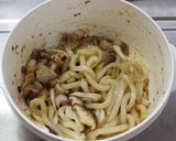 レンジで簡単ランチ＊焼肉タレで絶品うどん作り方3写真