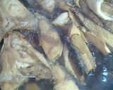 カンパチカマの煮付け・焼きネギ添え作り方7写真