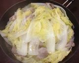 白菜と豚肉のはさみ蒸し☆時々大根♪作り方5写真