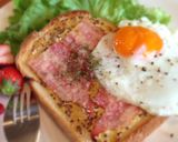 贅沢ブランチ♡マヨベーコントースト作り方3写真
