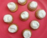 1分間＊クラッカーDeマシュマロサンド作り方1写真