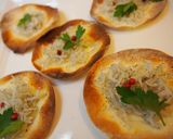 餃子の皮で★オリルサーディントマトピザ作り方7写真