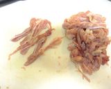 せせり(鶏肉)とごぼう梅煮作り方2写真