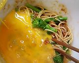 中華名菜「麻婆茄子」でパスタオムレツ♪作り方4写真