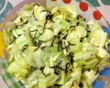 レタスとキャベツをMIX！！の塩昆サラダ作り方2写真