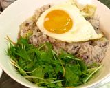 ■ランチドレッシングのサラダロコモコ丼■作り方8写真