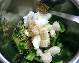 ❖叩いたキュウリと長芋の柚子胡椒麺つゆ❖作り方6写真