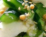 ❖叩いたキュウリと長芋の柚子胡椒麺つゆ❖作り方7写真