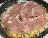 ライスペーパーで低糖質お好み焼き作り方2写真