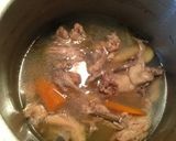 圧力鍋でつくる鶏ガラスープ（白濁）作り方3写真