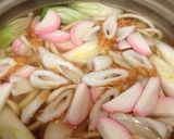簡単うどん鍋作り方4写真