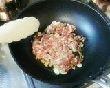 豚肉とにんにくの芽のピリ辛炒め★!!作り方4写真