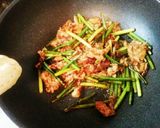 豚肉とにんにくの芽のピリ辛炒め★!!作り方7写真