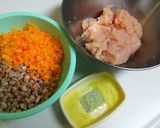 牛蒡と人参の入り!鶏そぼろ作り方2写真