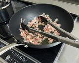 ☆牛乳•卵でまぜるだけ簡単カルボナーラ☆作り方3写真