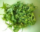 菜の花のオイルパスタ作り方1写真