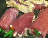 豚ヒレ肉のインゲン巻き作り方4写真
