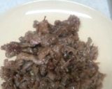 牛肉とキャベツのオイスターソース炒め作り方3写真