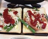 キャンプ飯　ぺろり絶品ホットサンド♫作り方9写真