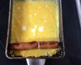 お弁当★くるくるウィンナーの卵焼き★作り方2写真