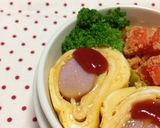 お弁当★くるくるウィンナーの卵焼き★作り方4写真