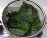 えごま葉のピリ辛醤油漬け☆作り方2写真