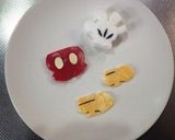 ミッキーのデコカレーライス作り方1写真