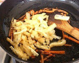 鮭フレークとひじきの炊き込みごはん作り方3写真