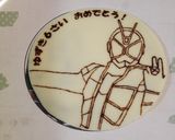 チョコとナパージュでキャラケーキ☆作り方5写真