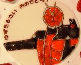 チョコとナパージュでキャラケーキ☆作り方9写真