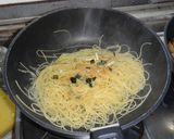 [簡単]甘辛椎茸の和風パスタ作り方4写真