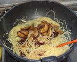 [簡単]甘辛椎茸の和風パスタ作り方5写真