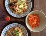 あっという間にカブとウィンナーのパスタ作り方7写真