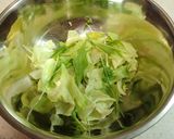 焦がし醤油のレタスチャーハン作り方2写真