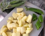 ❀°.スナップエンドウのポテトサラダ.❀作り方1写真