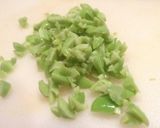 枝豆とサラミ、オリーブのピリ辛サラダ作り方2写真