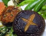 椎茸のシーチキン載せ焼き作り方2写真