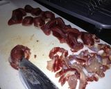 絶品ダイエットスープ塩麹出し昆布鶏砂ずり作り方1写真
