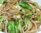 キャベツともやしの炒め物作り方8写真