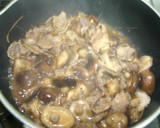 節約常備菜❖牛肉と椎茸の佃煮風作り方5写真
