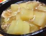 大根のひき肉あんかけ作り方7写真