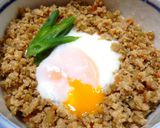 牛蒡と人参の入り!鶏そぼろ作り方7写真