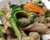 お弁当にも♪ 青梗菜と豚肉のとろみ炒め作り方8写真